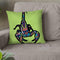 Scorpion-Sauvage Throw Pillow By Baro Sarre