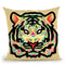 Tiger-Sauvage Throw Pillow By Baro Sarre