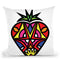 Vibrant Strawberry Throw Pillow By Baro Sarre