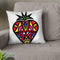 Vibrant Strawberry Throw Pillow By Baro Sarre