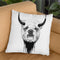 Bull Dog Throw Pillow By Balazs Solti