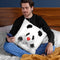 Clown Panda Throw Pillow By Balazs Solti