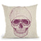 Cool Skull Throw Pillow By Balazs Solti