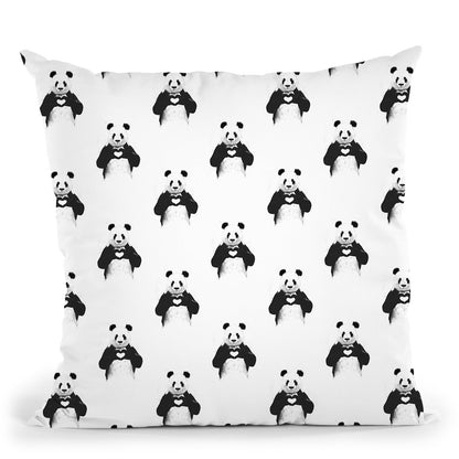 All You Need Is Love Pattern Throw Pillow By Balazs Solti