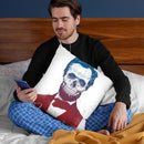 Dead Lincoln Throw Pillow By Balazs Solti