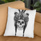 Deadaman Black Throw Pillow By Balazs Solti