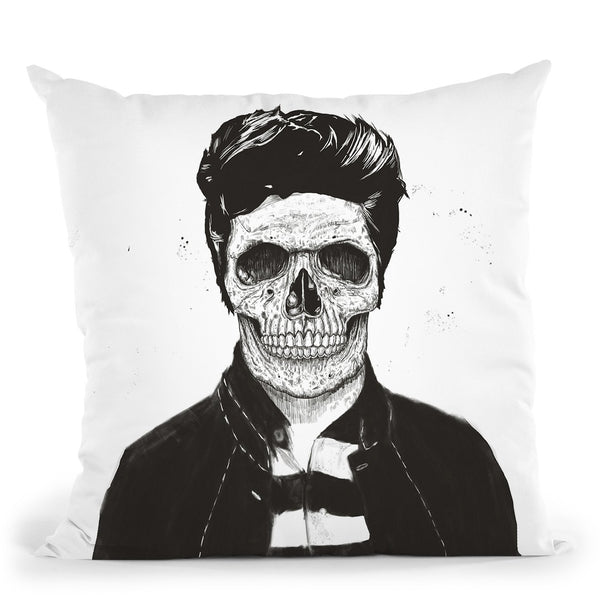 Death Fashion Throw Pillow By Balazs Solti