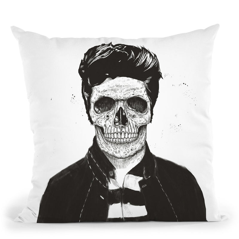 Death Fashion Throw Pillow By Balazs Solti
