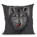Dinner Time Dark Throw Pillow By Balazs Solti