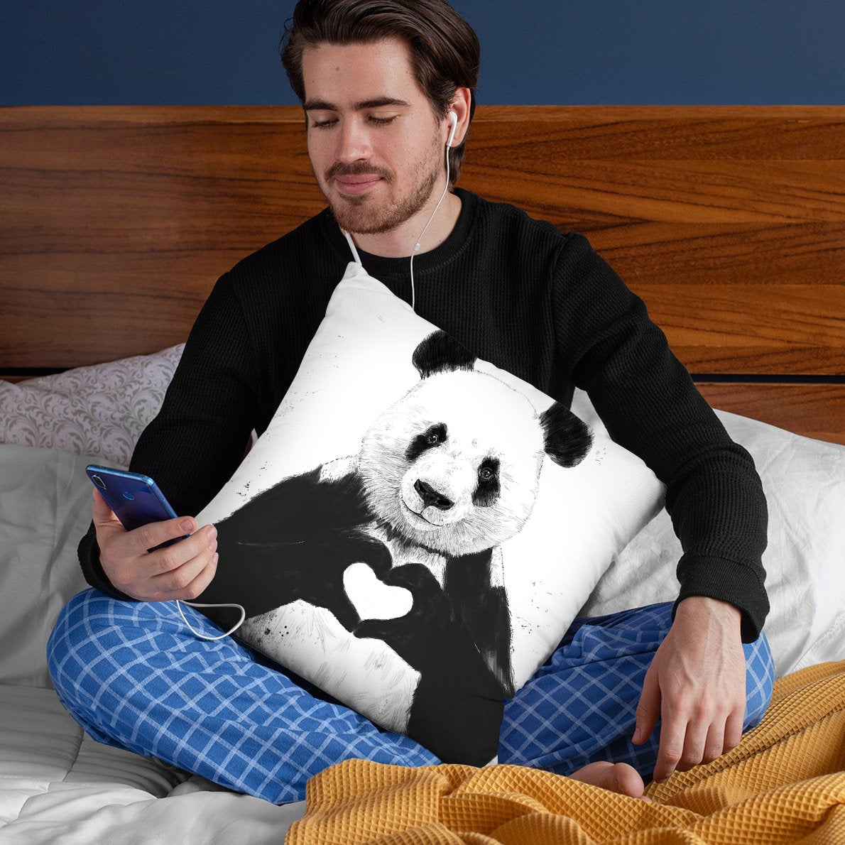 All You Need Is Love Throw Pillow By Balazs Solti