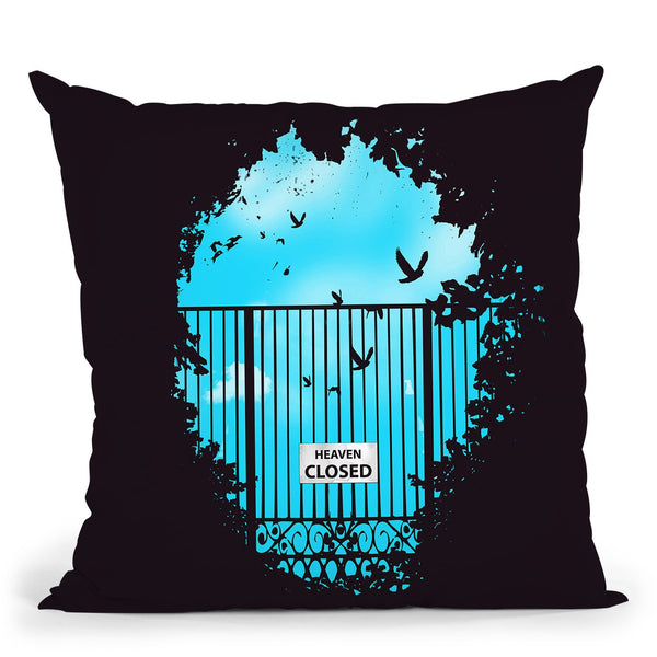 Heaven'S Door Throw Pillow By Balazs Solti