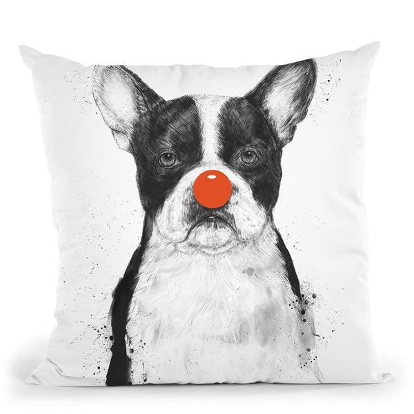 I'M Not Your Clown Throw Pillow By Balazs Solti