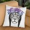 King Of Lions Throw Pillow By Balazs Solti