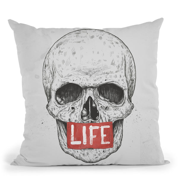 Life  Throw Pillow By Balazs Solti