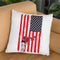 Little Girl And Wolves Throw Pillow By Balazs Solti