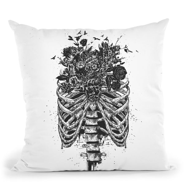 New Life Throw Pillow By Balazs Solti