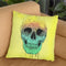Pop Art Skull Throw Pillow By Balazs Solti