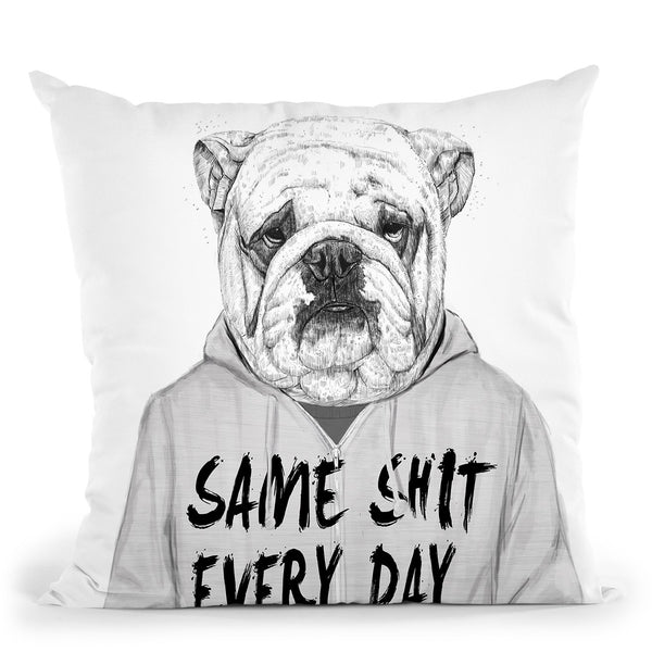 Sameit Every Day Throw Pillow By Balazs Solti