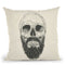 The Beard Is Not Dead Throw Pillow By Balazs Solti