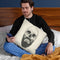 The Beard Is Not Dead Throw Pillow By Balazs Solti