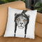 Warrior Lion Throw Pillow By Balazs Solti