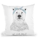 We Can Do It Throw Pillow By Balazs Solti