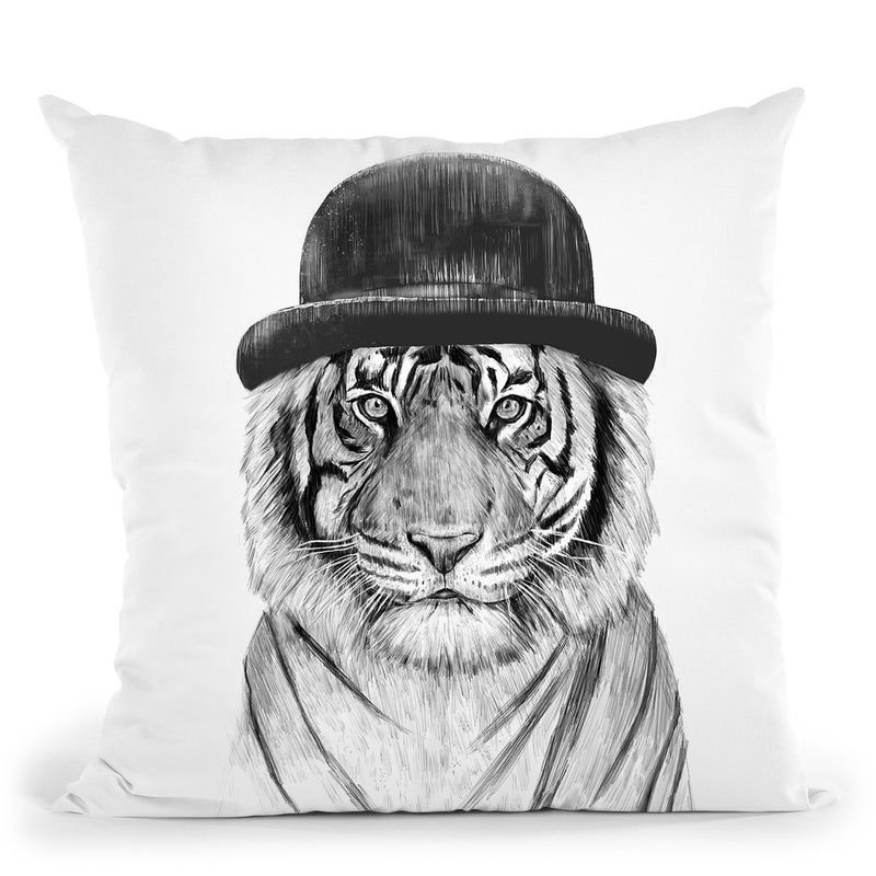 Welcome To The Jungle Throw Pillow By Balazs Solti