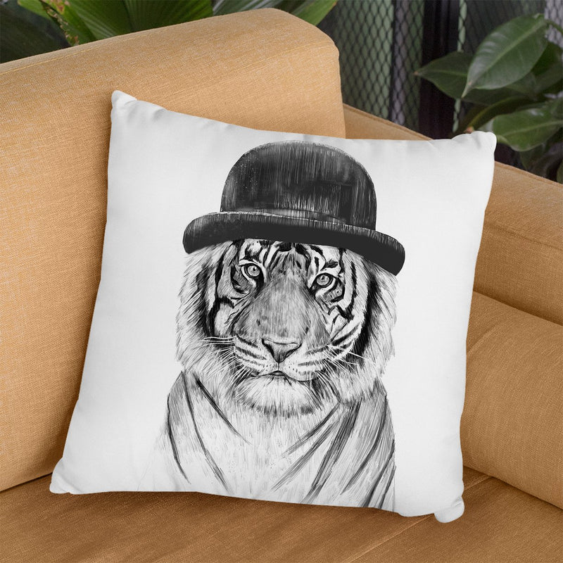 Welcome To The Jungle Throw Pillow By Balazs Solti