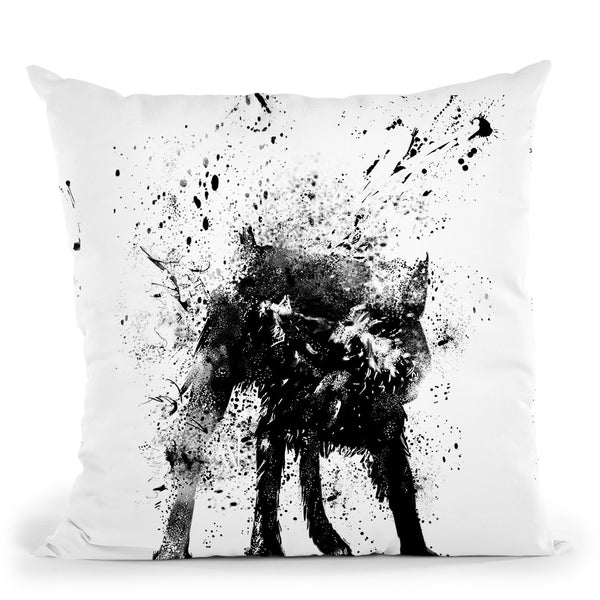 Wetdog Throw Pillow By Balazs Solti