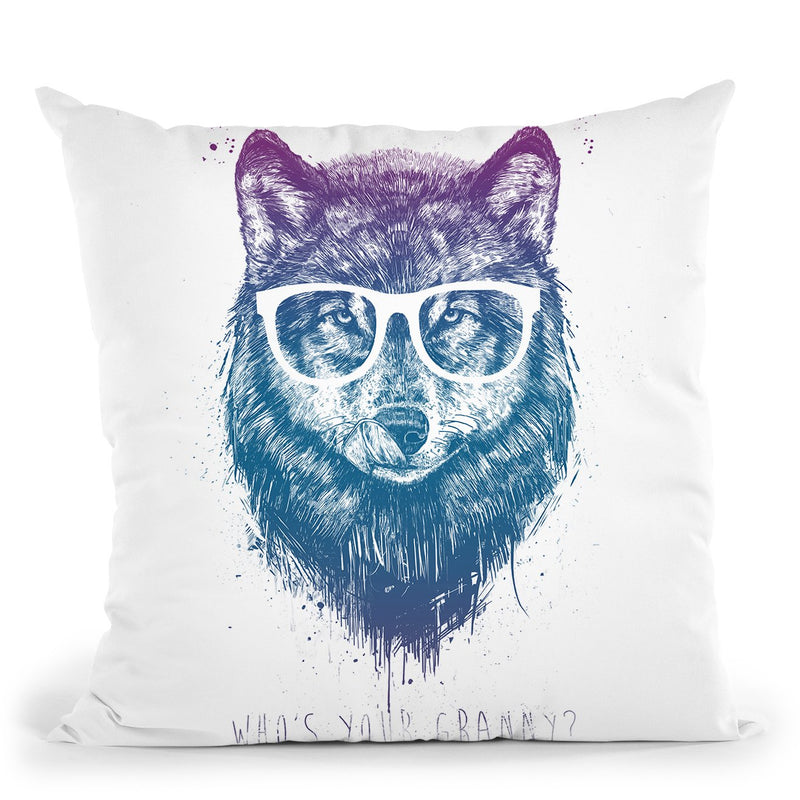 Whos Your Granny Throw Pillow By Balazs Solti