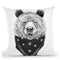 Wild Bear Throw Pillow By Balazs Solti
