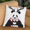 Xmas Panda Throw Pillow By Balazs Solti