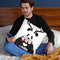 Xmas Panda Throw Pillow By Balazs Solti