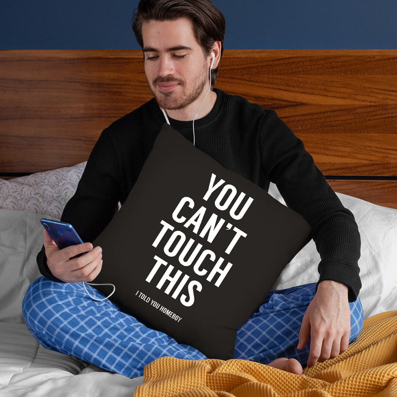 You Cant Touch This Throw Pillow By Balazs Solti