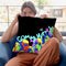Community Throw Pillow By Billy The Artist