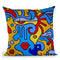 East Village Throw Pillow By Billy The Artist