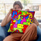 Family Throw Pillow By Billy The Artist