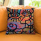 John And Sally Throw Pillow By Billy The Artist