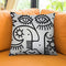Looking Through The Flowers Throw Pillow By Billy The Artist