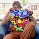 Party Throw Pillow By Billy The Artist