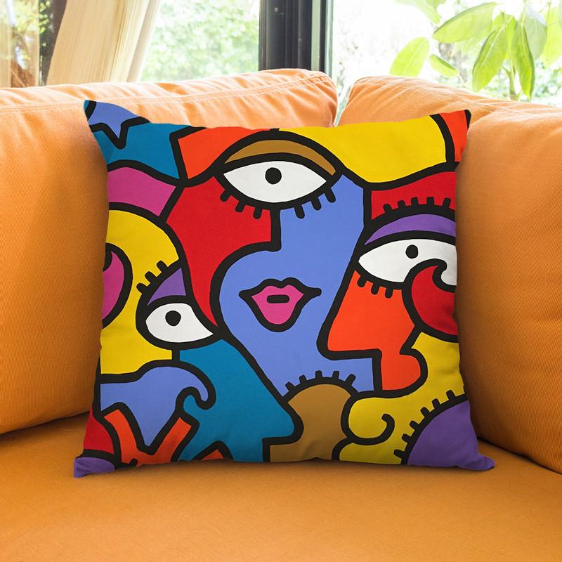 Spoleto Throw Pillow By Billy The Artist
