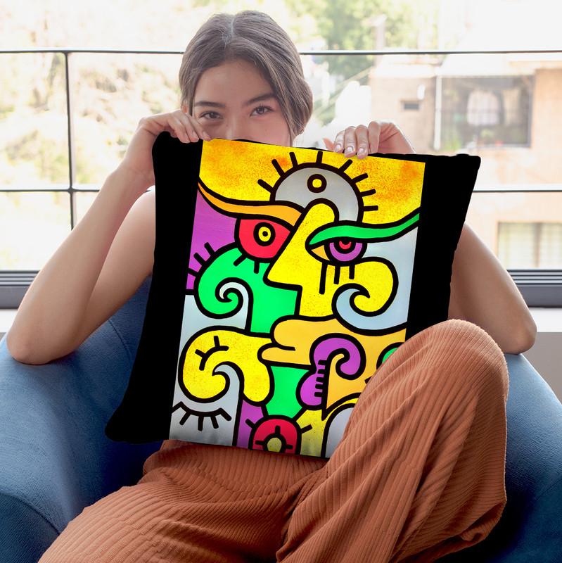 Sunrise Throw Pillow By Billy The Artist