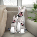 Personalized Bull Terrier Pillow