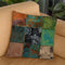 Velvet Patch Iii Throw Pillow By Color Bakery