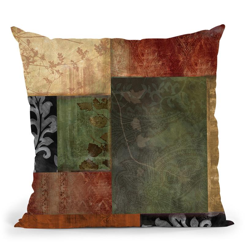 Colette I Throw Pillow By Color Bakery