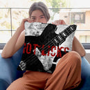 Rock N Roll I Throw Pillow By Color Bakery