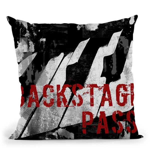 Rock N Roll Iii Throw Pillow By Color Bakery