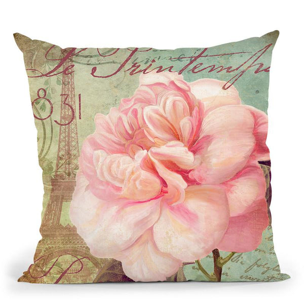 Saisons Iv Throw Pillow By Color Bakery