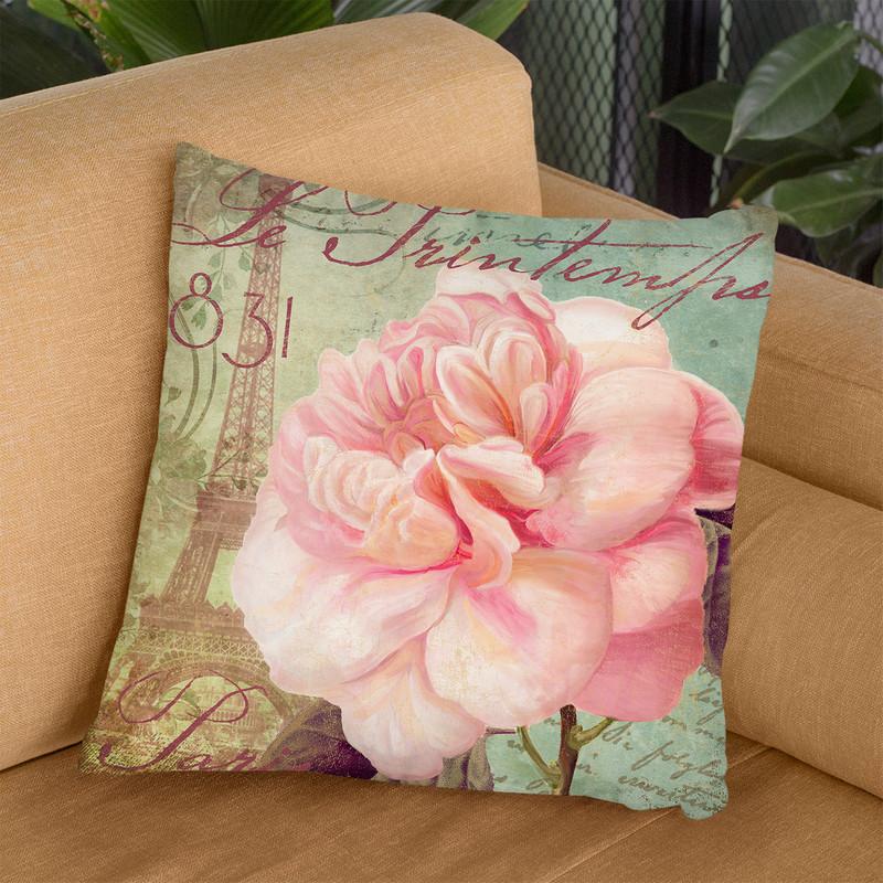 Saisons Iv Throw Pillow By Color Bakery