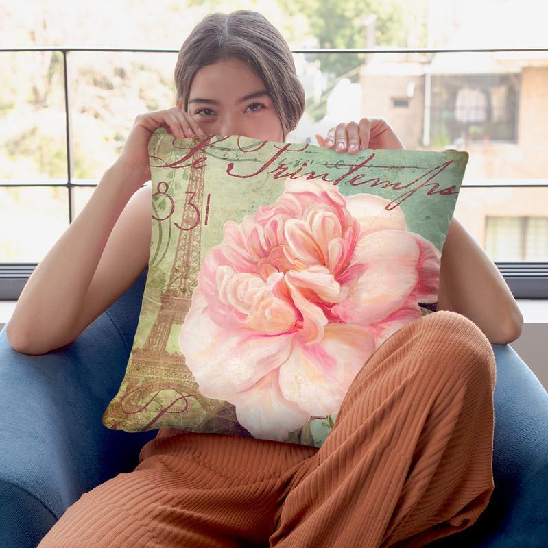 Saisons Iv Throw Pillow By Color Bakery